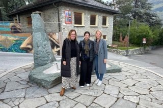 De gauche à droite : Delphine Bilgischer, Gaëlle Oggier, Géraldine Pouget-Zufferey